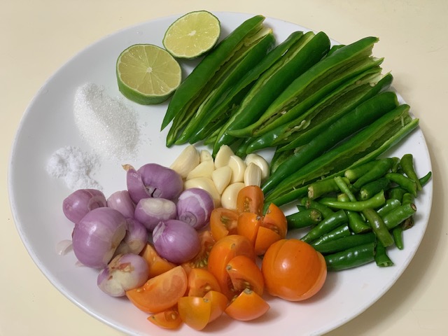 Cabe Ijo Ingredients